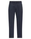 Santaniello Man Pants Midnight Blue Size 32 Cotton, Elastane
