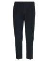 Santaniello Man Pants Midnight Blue Size 34 Cotton, Elastane