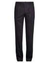 Santaniello Man Pants Midnight Blue Size 38 Wool, Elastane In Multi
