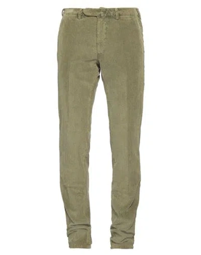 Santaniello Man Pants Military Green Size 40 Cotton