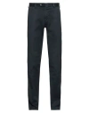 Santaniello Man Pants Navy Blue Size 28 Cotton, Elastane