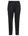 Santaniello Man Pants Navy Size 40 Polyester, Wool, Elastane