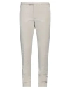 Santaniello Man Pants Off White Size 40 Cotton, Elastane