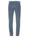 Santaniello Man Pants Pastel Blue Size 40 Cotton