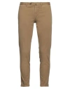 Santaniello Man Pants Sand Size 38 Cotton, Lycra, Elastane