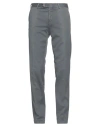 Santaniello Man Pants Steel Grey Size 30 Cotton, Elastane