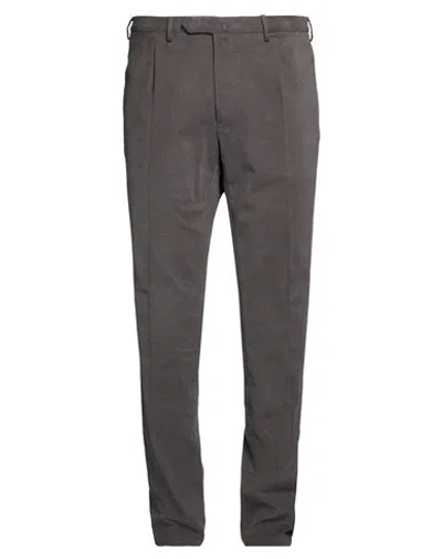 Santaniello Man Pants Taupe Size 42 Wool In Multi