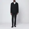 Santaniello Men's Single-breasted Suit In Wool Blend In Black