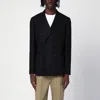 Santaniello Double-breasted Jacket In Wool-blend