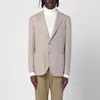 Santaniello Double-breasted Jacket In Wool-blend