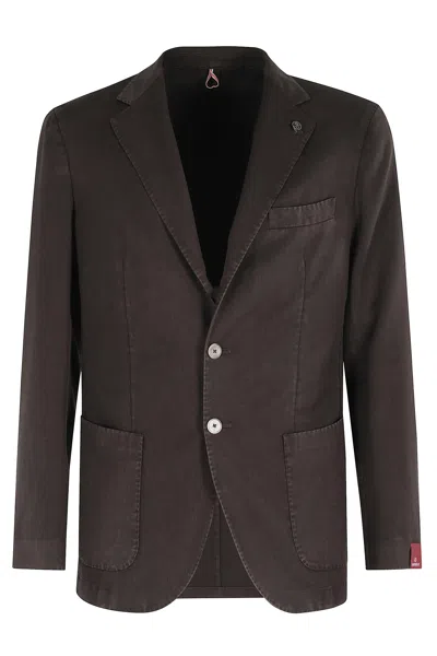 Santaniello Micro Armatura Opsak Di Lana In Brown