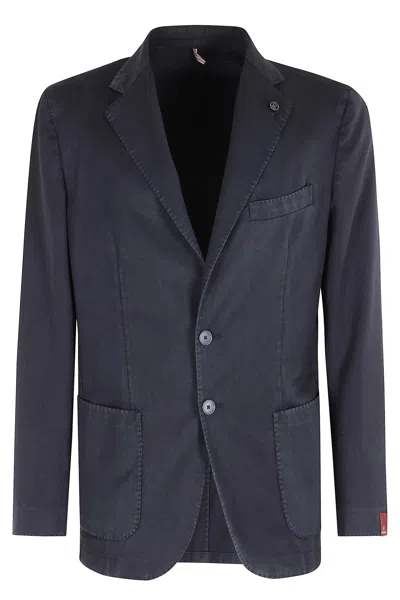 Santaniello Micro Armatura Opsak Di Lana In Blue