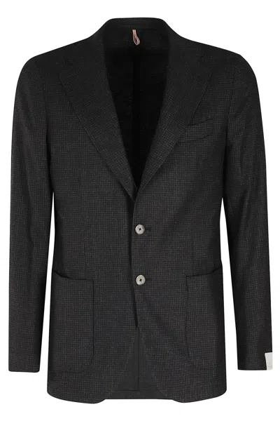 Santaniello Pied De Poule In Lana In Multi