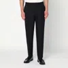 Santaniello Regular Pantalone Trousers In Black