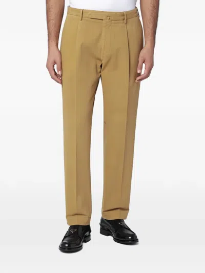 Santaniello Regular Trousers In Brown