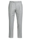 Santaniello Rima Man Pants Light Grey Size 32 Wool