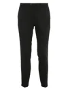 Santaniello Side-pocket Wool Trousers In Black