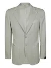 Santaniello Single-breasted Blazer In 绿色