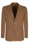 Santaniello Corda Rotta Di Cotone High Twist Sovratinto Frosted In Brown