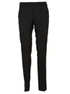 Santaniello Man Pants Navy Blue Size 38 Wool
