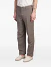 Santaniello Flip Ffevo Pants In Taupe Cly In 褐色