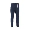 Santaniello Arechi Gabardine Trousers In Blue