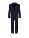 Santaniello Tailored Black Wool Suit