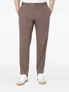 Santaniello Dove Grey Cotton Trousers