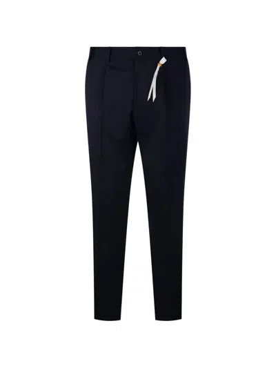 Santaniello Tapered Trousers In Black
