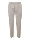 Santaniello Trousers Beige In Beige