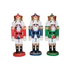 Santa's Workshop 10" Kings Nutcracker In Blue;green;red