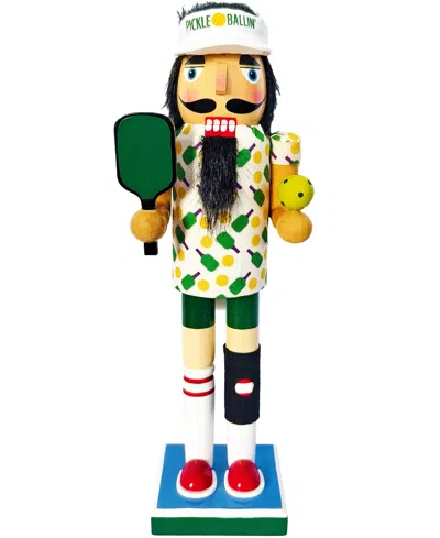 Santa's Workshop 14" Pickleball Nutcracker In Multi