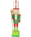 Santa's Workshop 15" Christmas Surprise Nutcracker In Green