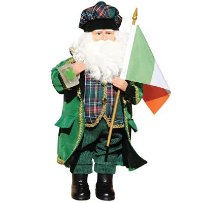 Santa's Workshop 15" Irish Santa