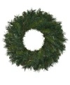 Santa's Workshop 24" Multi Pine Wreath In Green
