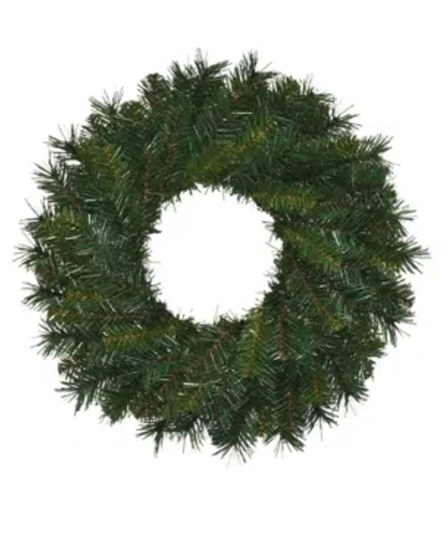 Santa's Workshop 24" Multi Pine Wreath In Green