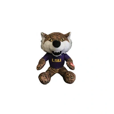 Santa's Workshop 9" Lsu Musical/animated Mascot In Yellow;orange;purple