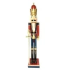 Santa's Workshop Coronation King Nutcracker In Gold;blue;red