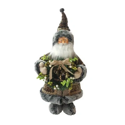 Santa's Workshop Eucalyptus & Sage Claus In Brown;green;gray
