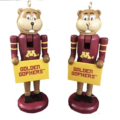 Santa's Workshop Ncaa Football Nutcracker Hanging Figurine Ornament