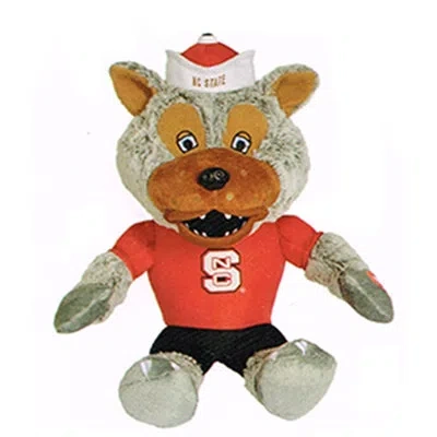 Santa's Workshop Ncaa Nc State Musical Mascot In Black;brown;red