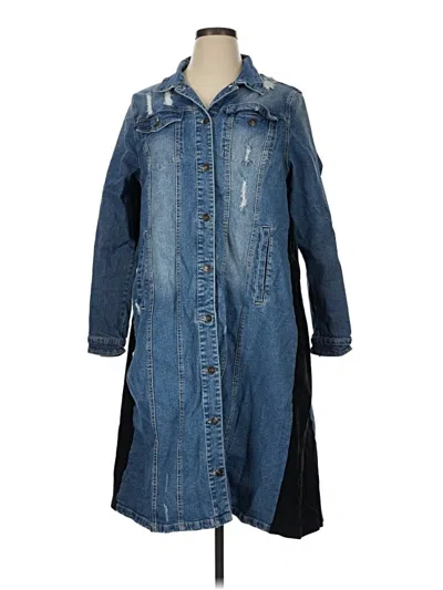 Pre-owned Sante Grace Denim Jacket In Blue