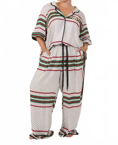 Sante Grace Light Sleeper Milan Set In Multi In White