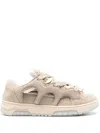 Santha Model 1 Suede Sneakers In Beige