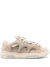 Santha Model 1 Suede Sneakers In Beige