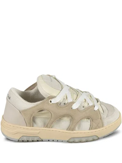 Santha Cut-out Lace-up Sneakers