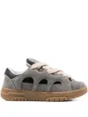 Santha Cut-out Sneakers In Gray
