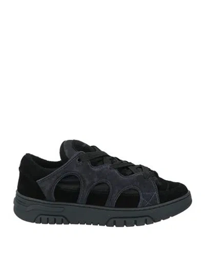 Santha Man Sneakers Black Size 8 Leather
