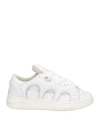 Santha Man Sneakers White Size 9 Leather In White