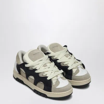 SANTHA MEN'S MODEL 1 /BLUE MESH AND SUEDE SNEAKER